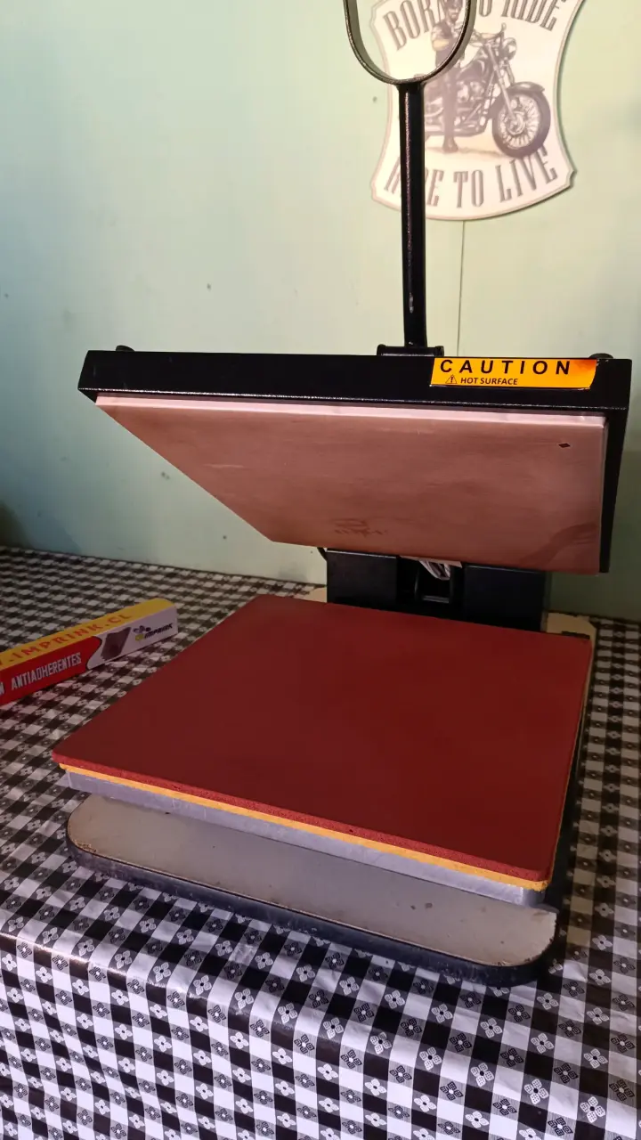 Plancha térmica para DTF o Sublimación de 38x38 - 1