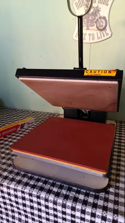 Plancha térmica para DTF o Sublimación de 38x38 - miniatura 1