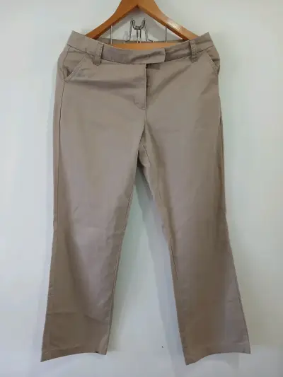 Pantalones beige Saville Row talla 40 - miniatura 1