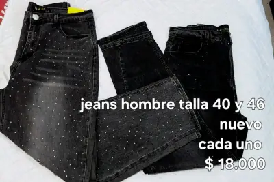 Jeans Hombre Talla 40 y 46 Nuevos - miniatura 4