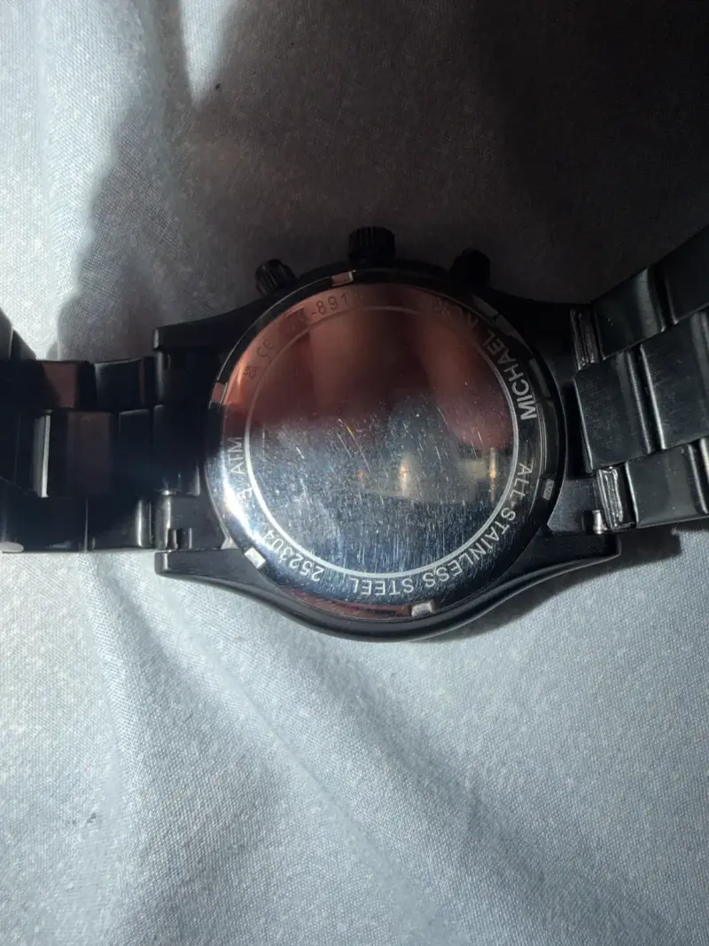 Reloj Michael Kors de acero inoxidable negro - 2