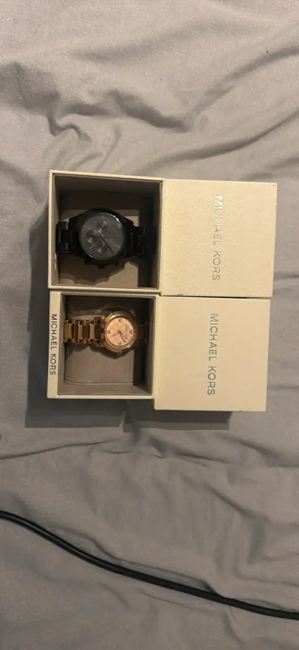 Reloj Michael Kors de acero inoxidable negro - 3