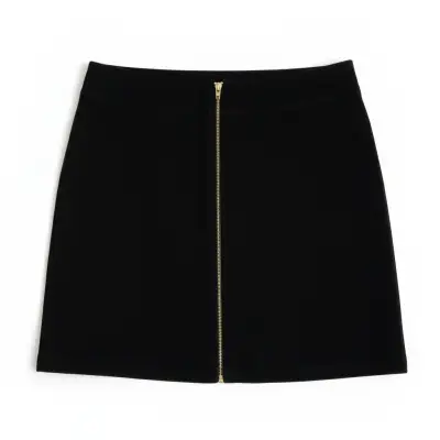 Falda para mujer Mango Talla M con cierre frontal - miniatura 1