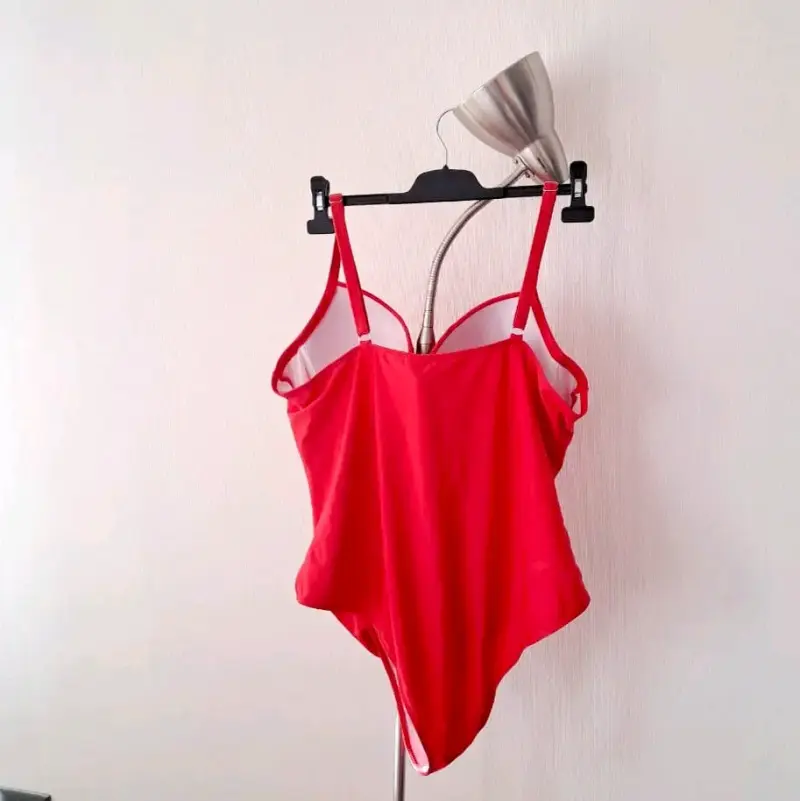 Traje de baño rojo para mujer - 2