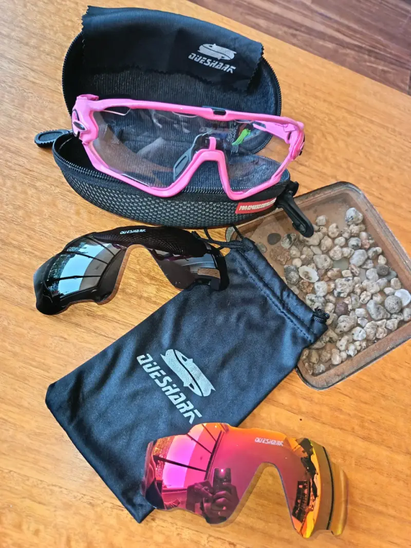 Gafas deportivas Queshark con estuche int - 2
