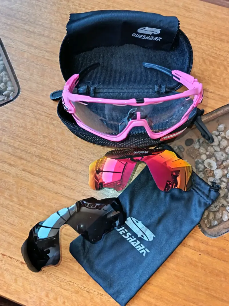 Gafas deportivas Queshark con estuche int - 4