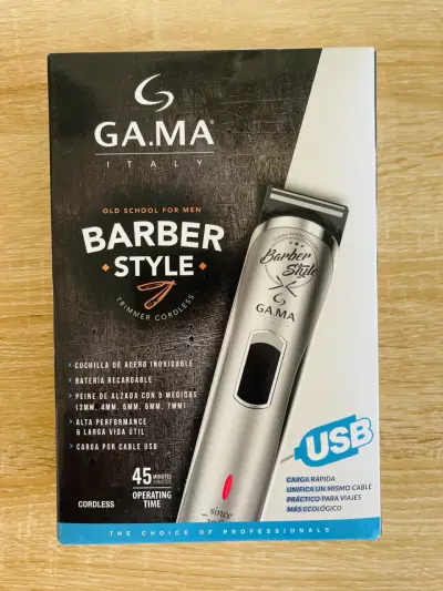 Cortadora de Pelo GAMA Barber Style Inalámbrica - miniatura 1