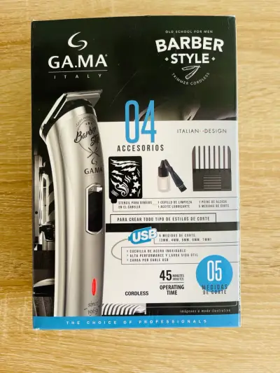 Cortadora de Pelo GAMA Barber Style Inalámbrica - miniatura 2