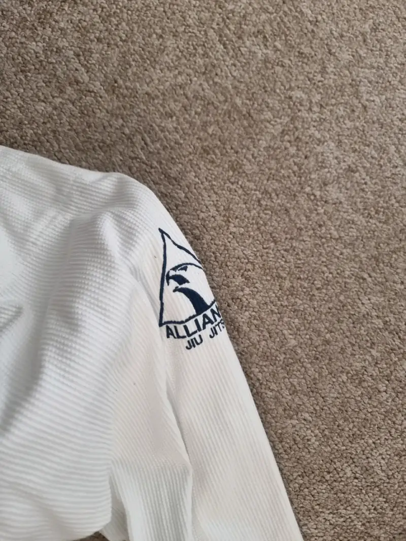 Kimono de Jiu Jitsu Alliance blanco A4 - 4