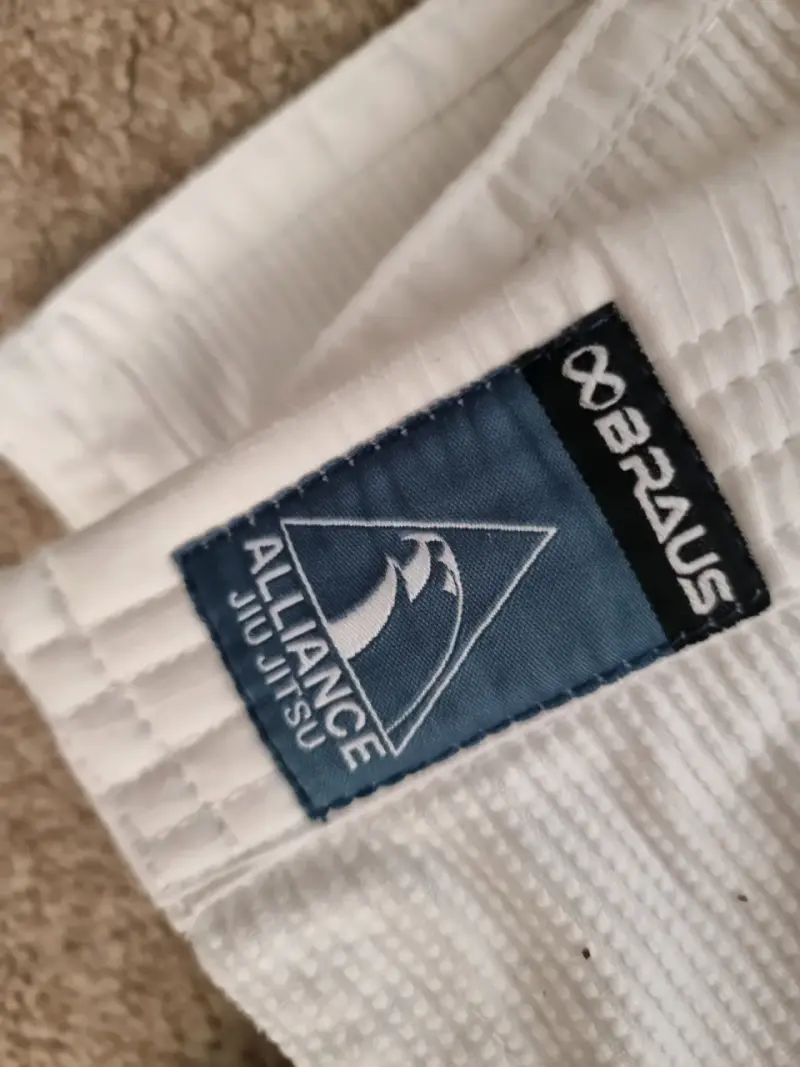 Kimono de Jiu Jitsu Alliance blanco A4 - 5