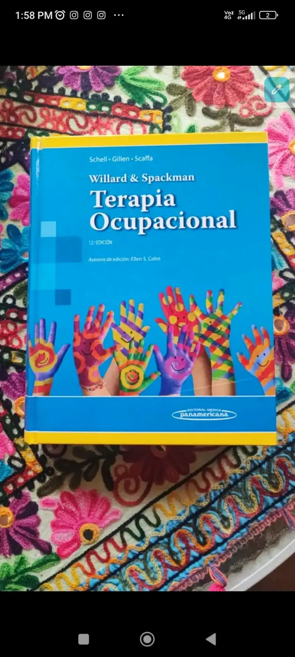 Libro Terapia Ocupacional Willard y Spackman 12