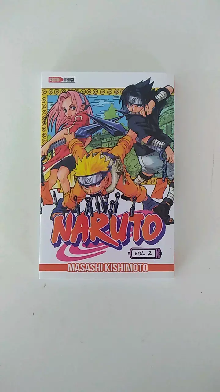 Manga Naruto Volumen 2 de Masashi Kishimoto