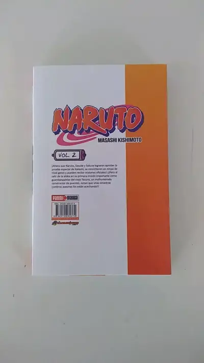 Manga Naruto Volumen 2 de Masashi Kishimoto - miniatura 2