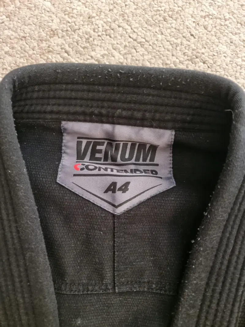 Kimono de Jiu Jitsu Venum Contender negro - 2