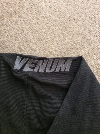 Kimono de Jiu Jitsu Venum Contender negro - miniatura 3