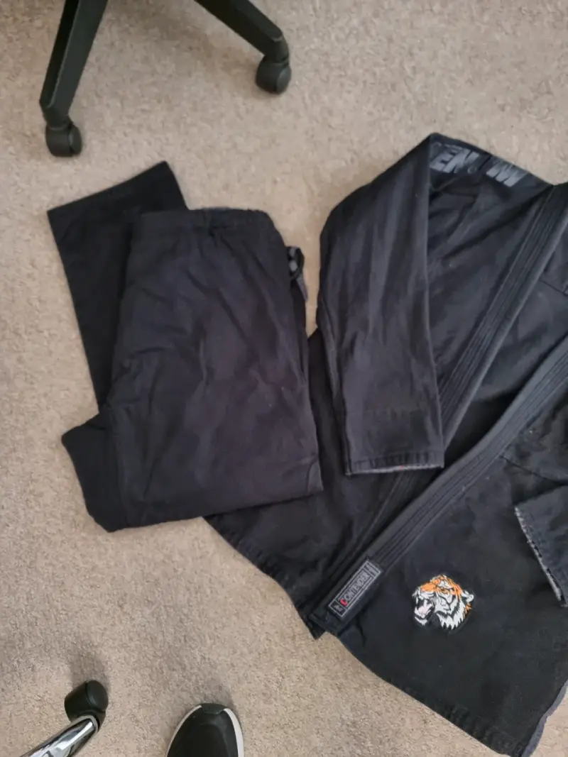Kimono de Jiu Jitsu Venum Contender negro - 5
