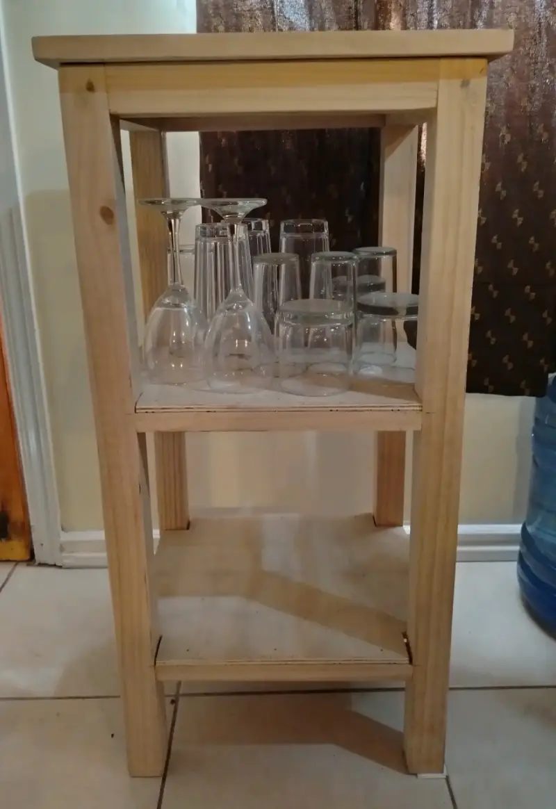 ESTANTE DE MADERA (artesanal) - 1