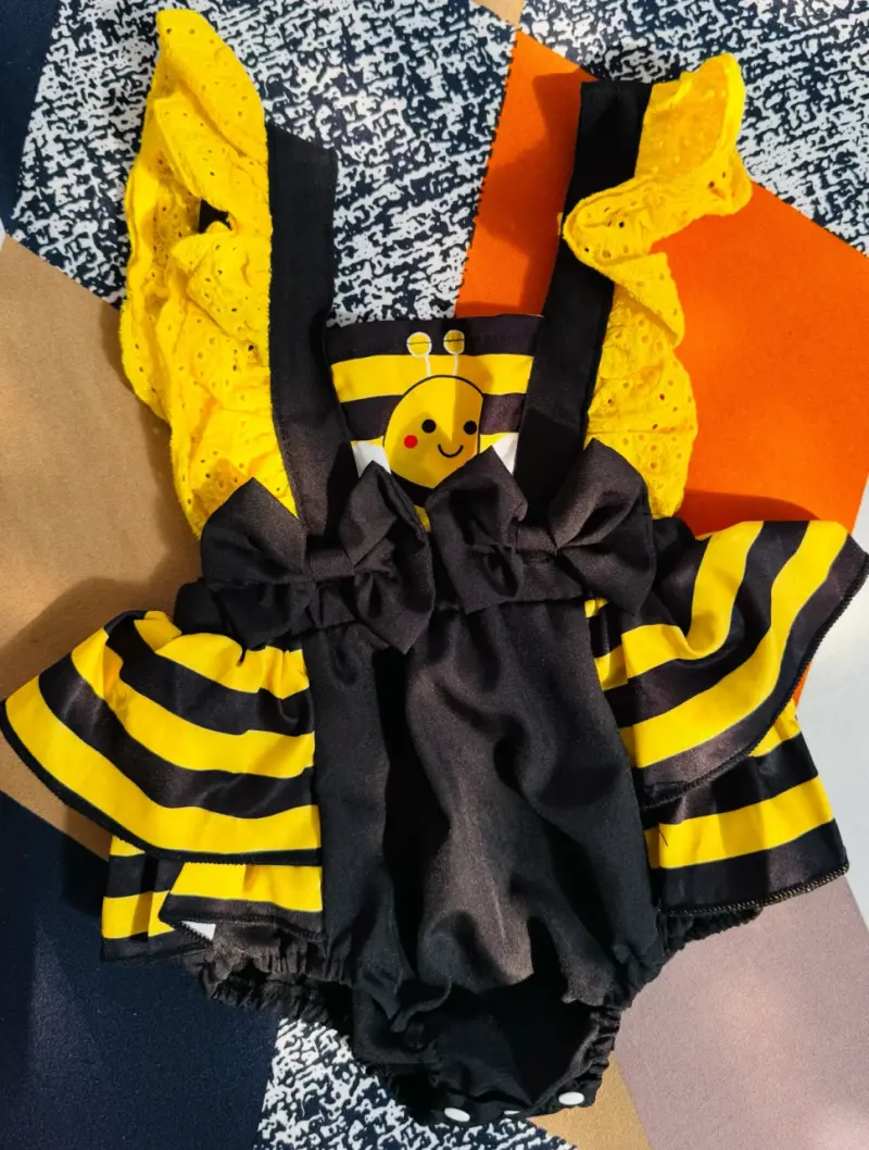 Conjunto de Disfraces para Bebé Rosa y Abeja - 3