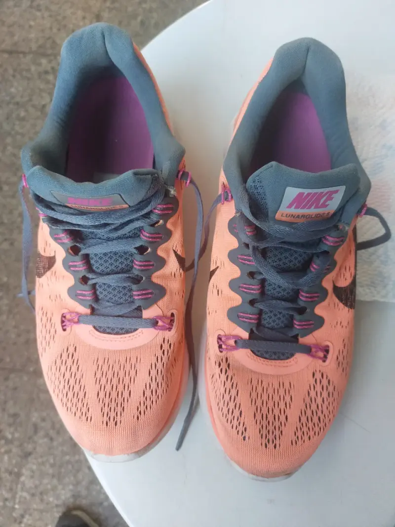 Zapatillas deportivas Nike Lunarglide 5 naranjas - 3