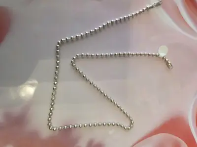 Collar de plata hombre  Elegante - miniatura 2