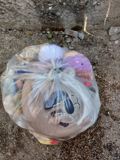 Bolsa de peluches variados en buen estado - miniatura 1