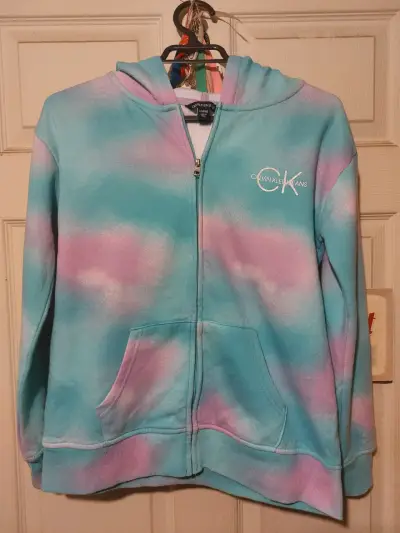 Polerón con capucha Calvin Klein tie-dye - miniatura 1