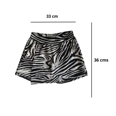 Falda Pantalón Talla S para mujer Animal Print - miniatura 4