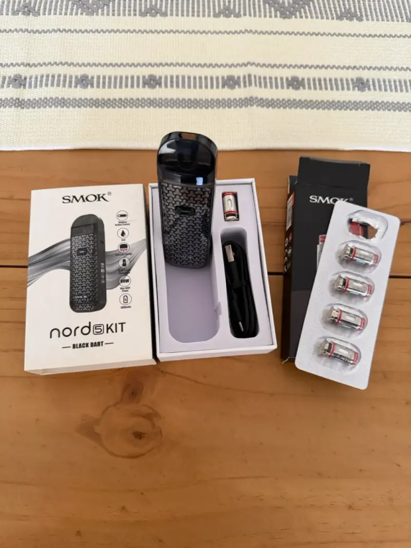 Vaper Smok Nord 5 Kit 80W + Pack de resistencias - 4