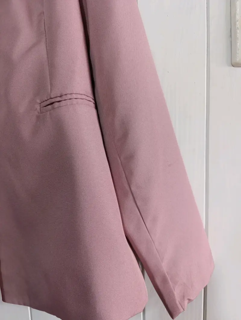 Blazer palo rosa para mujer - 4