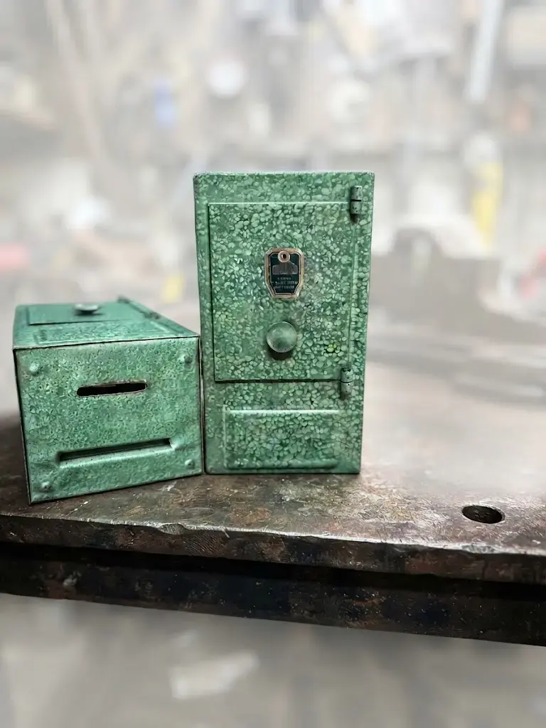 Alcancía Banco Estado con forma de caja fuerte - 1