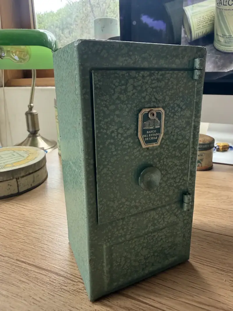 Alcancía Banco Estado con forma de caja fuerte - 2