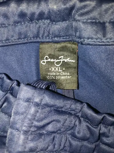 Pantalones deportivos azul marino Sean John XXL - miniatura 2
