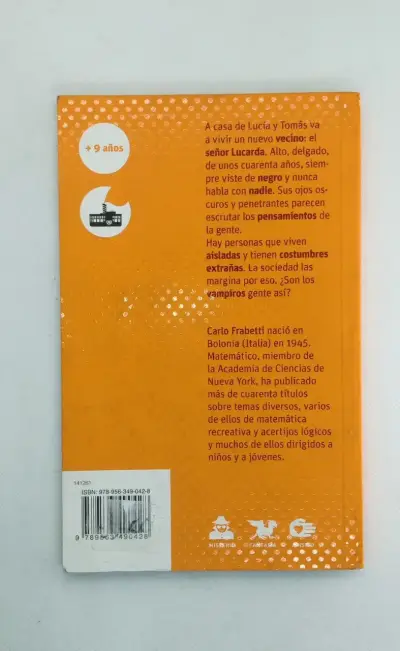 Libro El Vampiro Vegetariano de Carlo Frabetti - miniatura 2