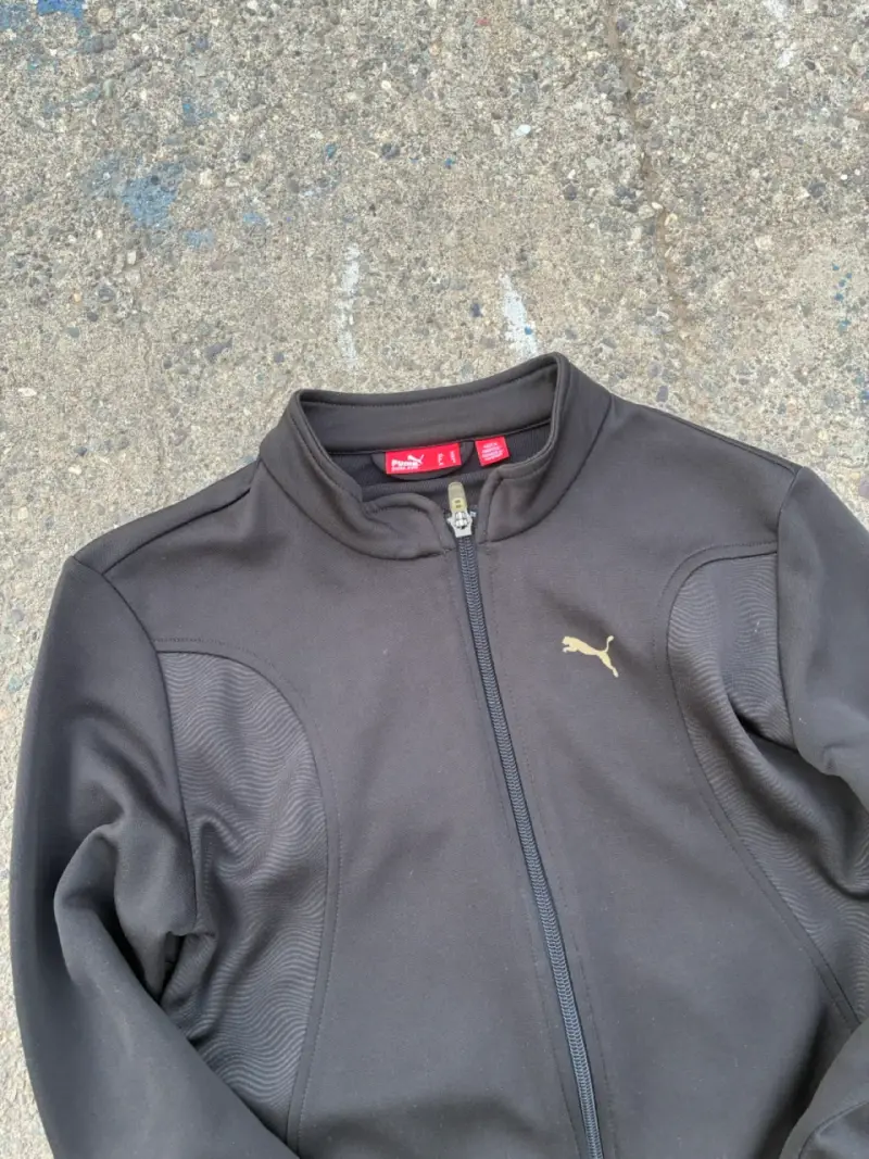 Chaqueta deportiva negra Puma para hombre - 3