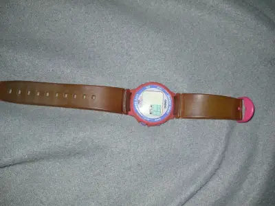 Reloj digital Casio Friendly Memo rosado vintage - miniatura 2