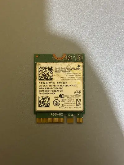 Tarjetas de Red Intel AX201NGW y 7260NGW - miniatura 3