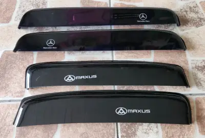 Set de deflectores de viento para autos Volkswagen y Mercedes - miniatura 3