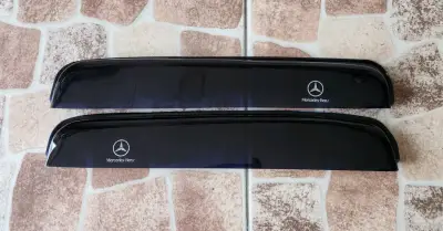 Set de deflectores de viento para autos Volkswagen y Mercedes - miniatura 4