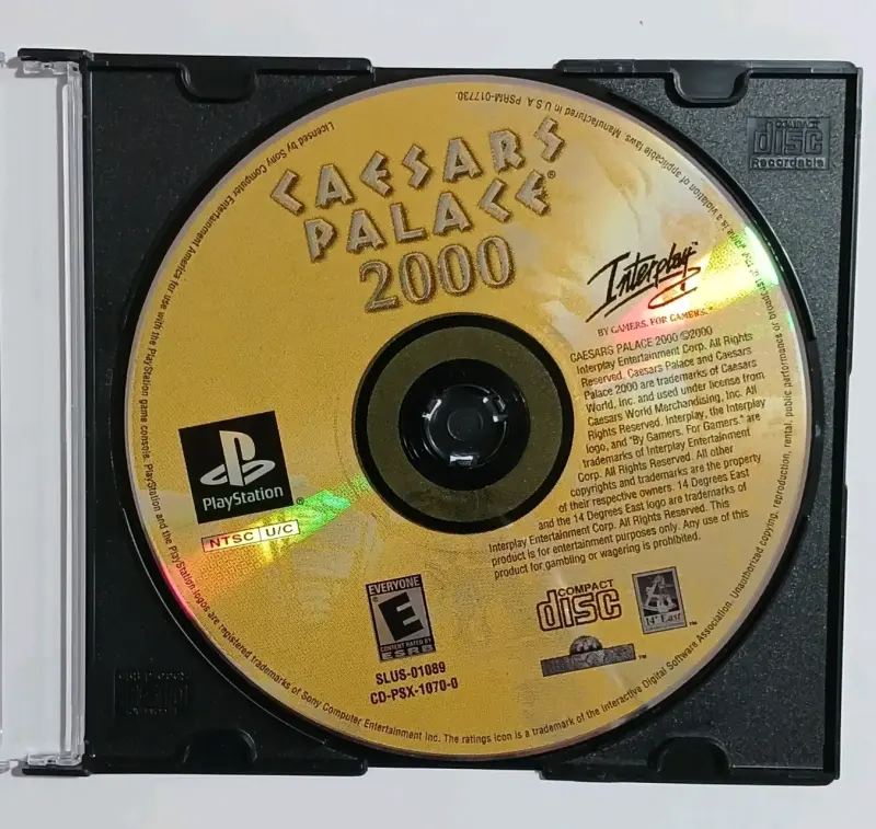 Juego PlayStation 1 Caesar's Palace 2000 - 1