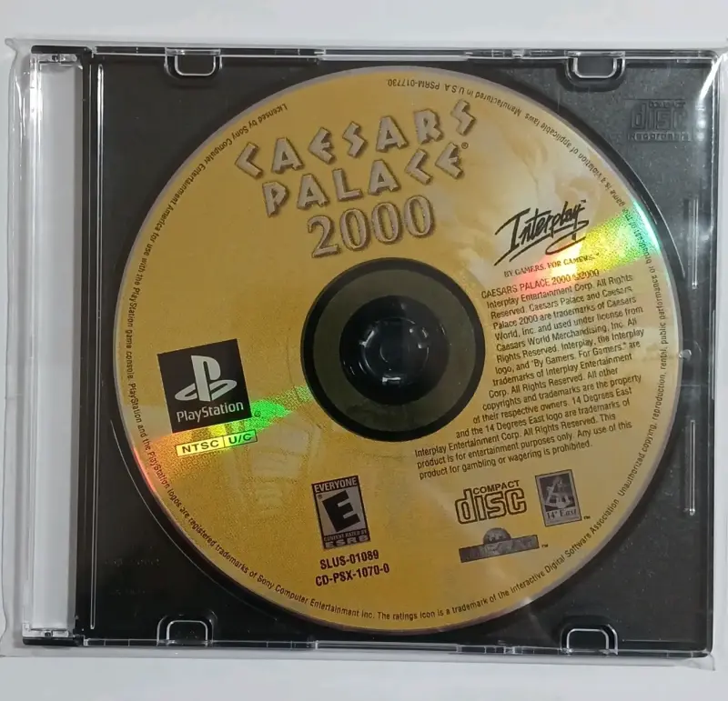 Juego PlayStation 1 Caesar's Palace 2000 - 2