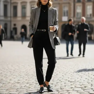 Pantalón para mujer de cotelé Opposite Talla 36 - miniatura 2