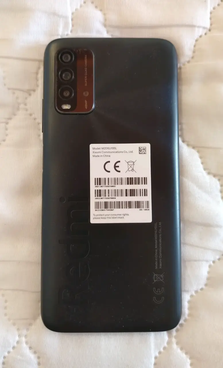 Smartphone Xiaomi Redmi 9T (solo mica dañada) - 2