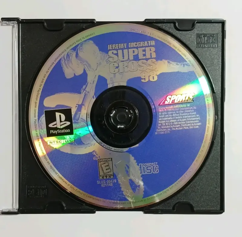 Juego PlayStation 1 Jeremy McGrath Supercross 98 - 1