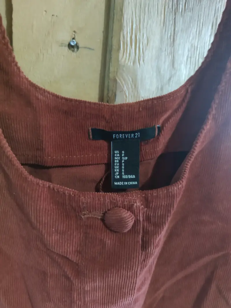 Falda color terracota Forever 21 talla S - 2