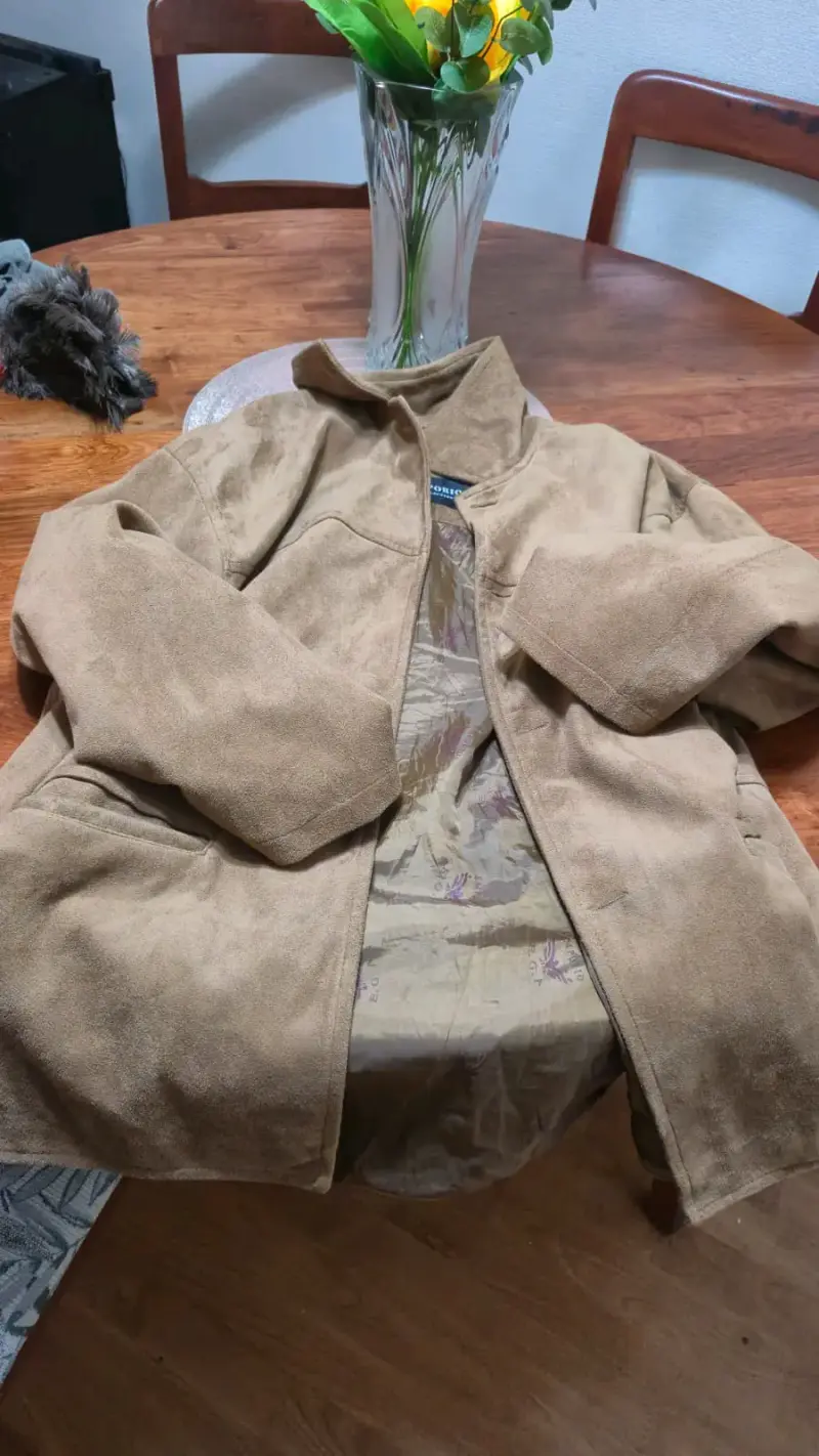 Chaqueta de cuero negra para hombre - 2