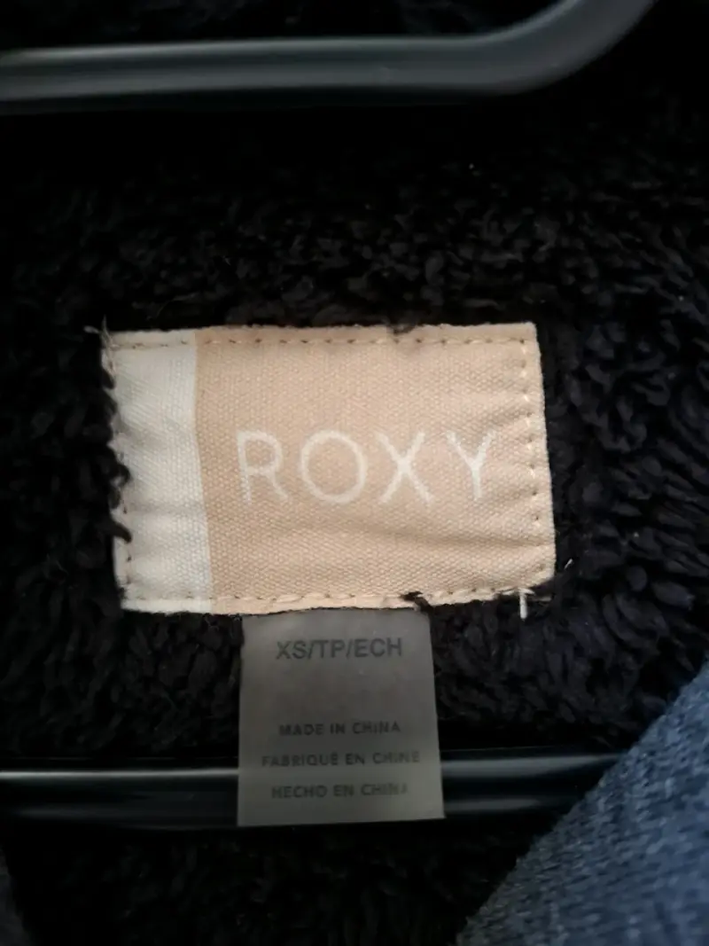 Polerón con capucha Roxy gris para mujer - 2