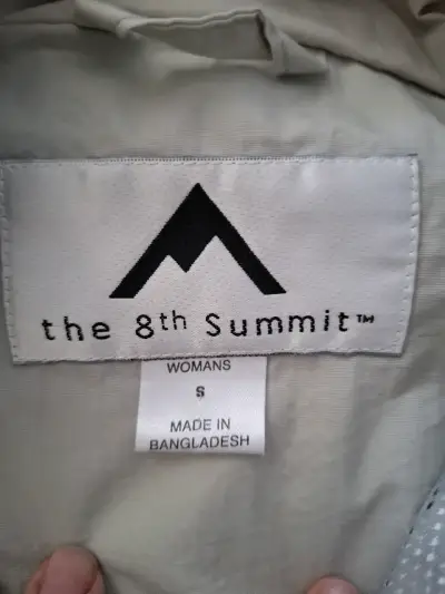 Chaqueta Impermeable Mujer The 8th Summit Celeste - miniatura 2