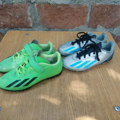Zapatillas de fútbol para niños Adidas Messi - miniatura 1