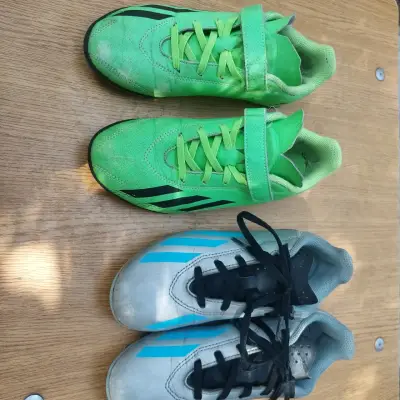 Zapatillas de fútbol para niños Adidas Messi - miniatura 5
