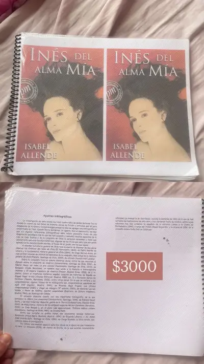 2 Libros x Mil:'Inés del Alma Mía'  Isabel Allende - miniatura 1